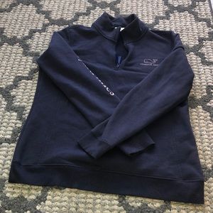 Quarter zip vineyard vine sweater